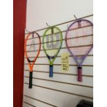 Lot de (3) Raquettes Tennis