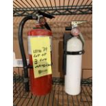 Lot de (2) extincteurs - VIDE - À REMPLIR