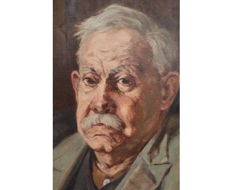 H J YatesHead and shoulders portrait of John ColeOil on canvasSigned and inscribed verso75 x 62cm