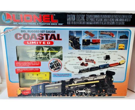 Lionel O 27 Gauge Coastal Limited Train Set - Mint Unused in Box
