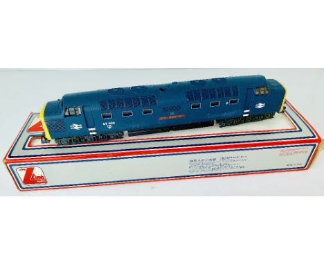Lima OO Gauge Class 55 Royal Scots Grey Loco Boxed - DAMAGED / MISSING BUFFERS