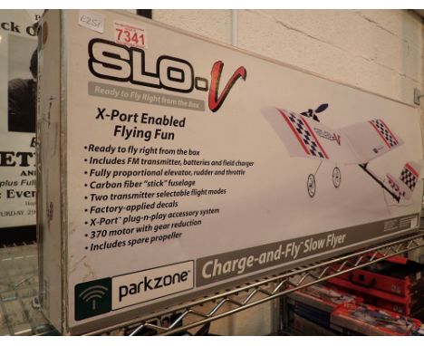 Unused Parkzone SLO-V ready to fly R/C aeroplane 