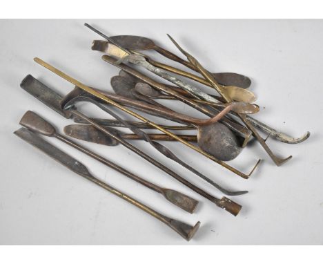 A Collection of Metalworker's Puddling Tools 