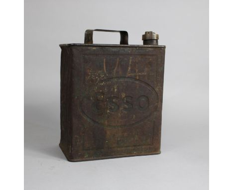 A Vintage Esso Petrol Can 