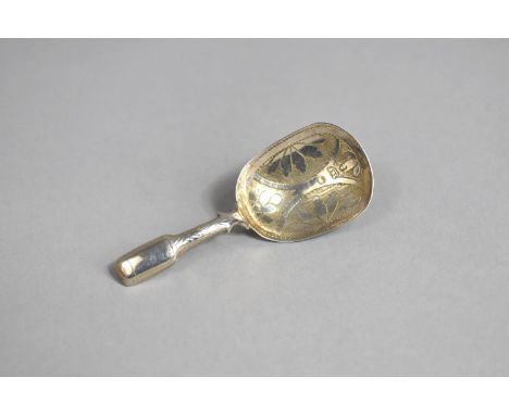 A Silver Caddy Spoon by T&amp;P, Birmingham Hallmark (1829-1845) 