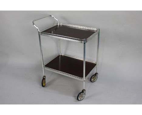 A Vintage Two Tier Tea Trolley 