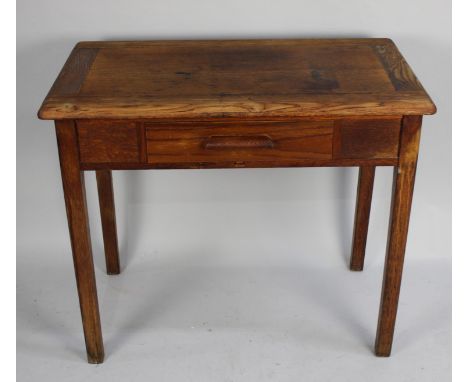 A Vintage Rectangular Desk by Abbess, 90cms Wide 