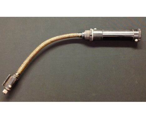 WW2 USAAF Curtiss P-40 Warhawk Fluorescent Cockpit Light. Mounted on an adjustable flexible arm approx 58cm in length. End ca
