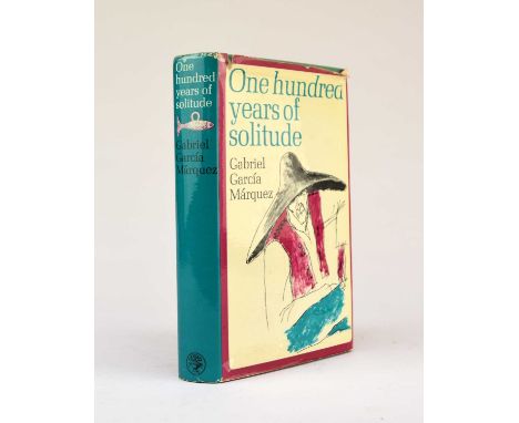 MARQUEZ, Gabriel Garcia, One Hundred Years of Solitude. Jonathan Cape, 1st UK edition 1970. In dust wrapper with a few short 