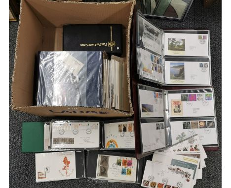 Seven albums and a quantity of loose first day covers up to 2012.