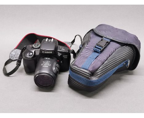 A Canon EOS700 camera with Canon zoom lens and case.