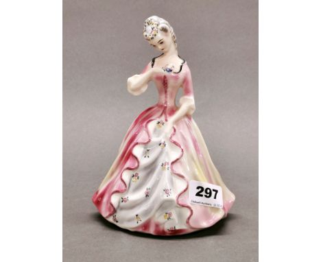 A Goldscheider porcelain figure, H. 20cm.