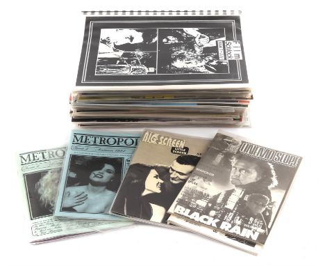Assorted Horror magazine and fanzine titles: a group of 39 magazines and underground fanzines dedicated to horror, exploitati