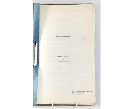 Carry On Screaming (1966). Original production used shooting script for the 1966 movie. Dated 20th October 1965, Iver, Buckin