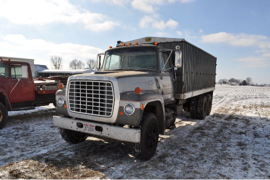 1970 Ford 9000 Grain Truck 20 Steel Bed Tandem Axle