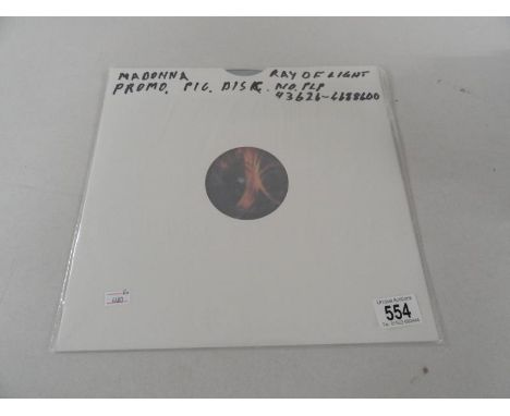 Madonna rare promo only limited edition 'Ray of light' picture disc