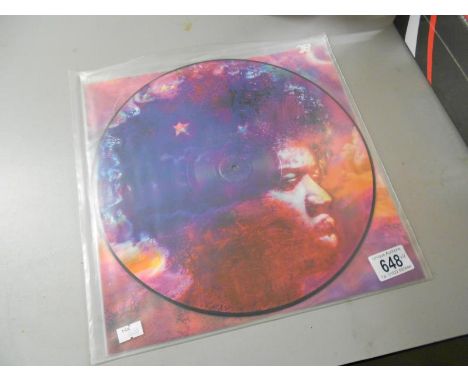 Jimi Hendrix picture disc "In From The Storm" mint condition