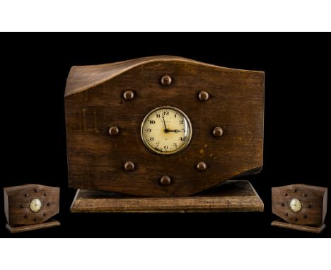Spitfire Interest. Mantle Clock Spitfire Perpetular Cut Down To Form a Clock. Good Proportions and Quality, Clock Untested. 1