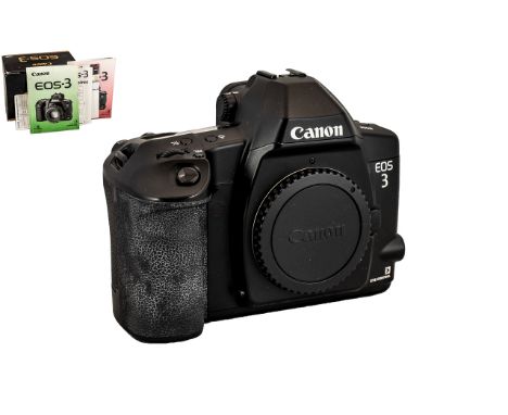 Canon EOS - 3 Proffesional High Quality 35mm SLR Film Camera with Higher Eye Control - Speed Feature, Body Only with High Pre