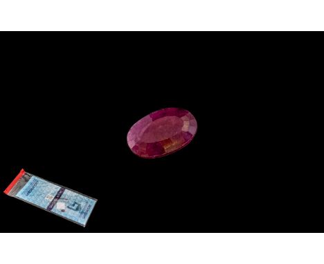 2.09ct Africa Ruby, GJSPC Origin Report. Please See Photo. 