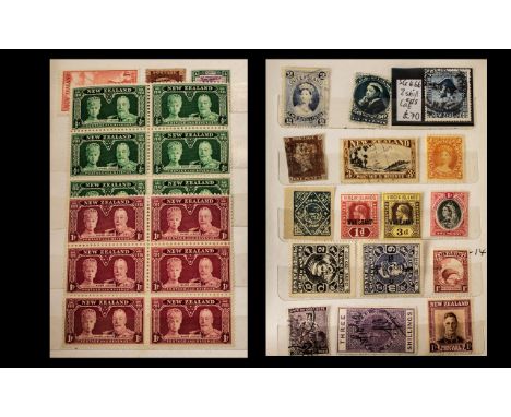 Stamp Interest Commonwealth collection from 1841 1d red with Maltese cross from 1d black plate 8, to 1930's in well filled st