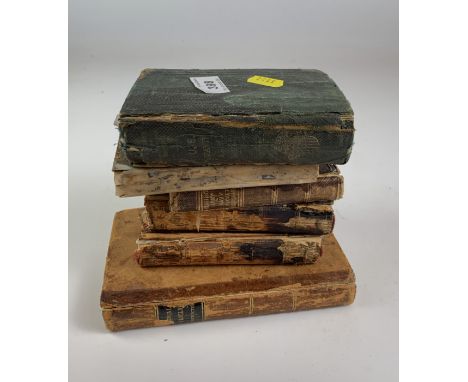 6 military books – U.S Infantry, 2 volumes of The Expedition of Humphrey Clinker, Bon Mots, Army &amp; Navy Dictionary, and A