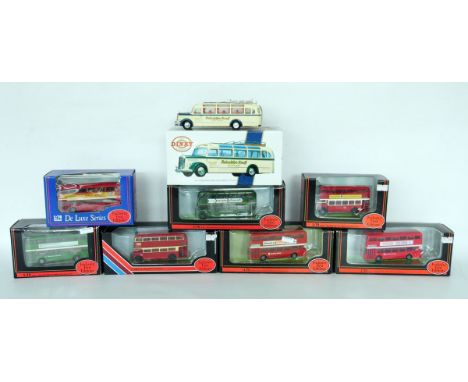 Quantity of Exclusive First Edition model buses&nbsp;and a Dinky Collection Special Edition 1950's Mercedes Benz Diesel Omnib