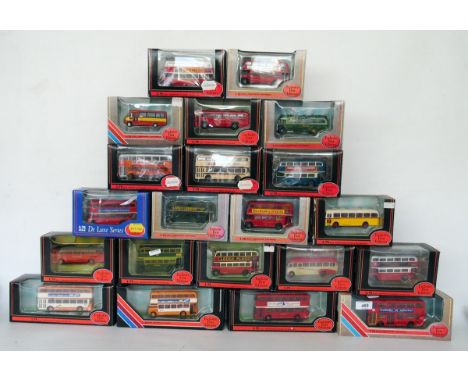 Quantity of Exclusive First Edition diecast model buses (21)&nbsp;