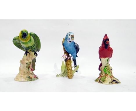 Two various Beswick exotic birds&nbsp;to include No.30, No.927 and a matt glazed Goebel model (3)&nbsp;