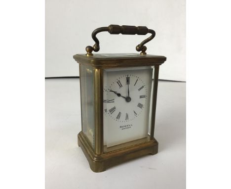 Rowell Oxford Carriage Clock - A/F - No Key 