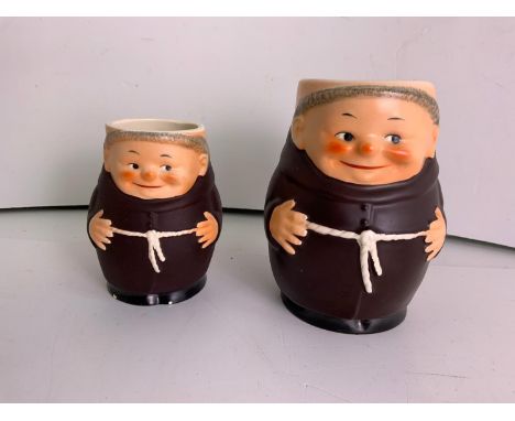 2x Goebel Monk Tankards 