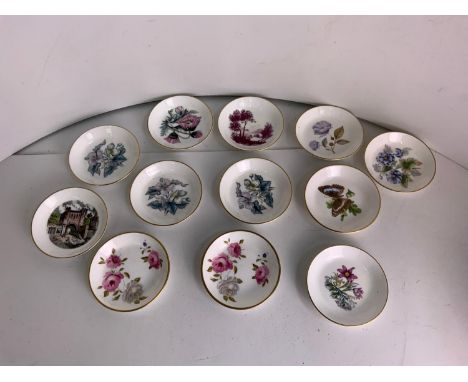 12x Royal Worcester Trinket Dishes 