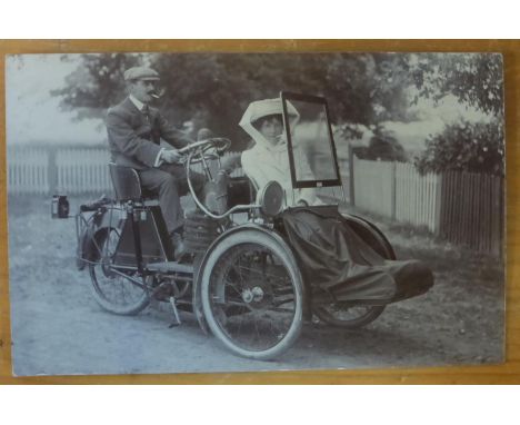 Various Motor Cars. An album of motor car makers beginning with 'P' to include; Packard, Palladium, Parisienne, Parr, Quinlet
