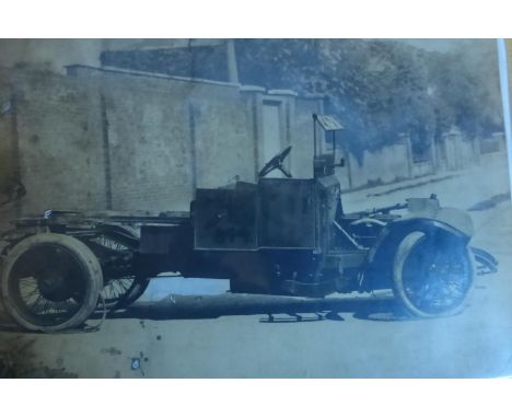 Crossley 1904 -1937. A folder of mostly period postcards and postcard size images, some snapshot domestic images, some copies
