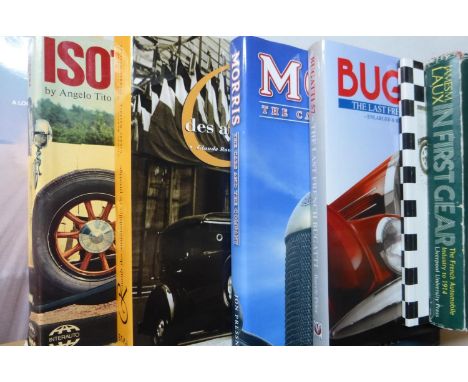 Seven Good Books. Bugatti Type 35C No 4928 by Haajanen; Morris by Jon Pressnell, Bugatti Type 57 by Barrie Price, In First Ge