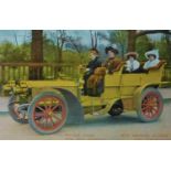 Napier 1900 - 1924. An album of monochrome and colour postcards, some photographs, various sizes,