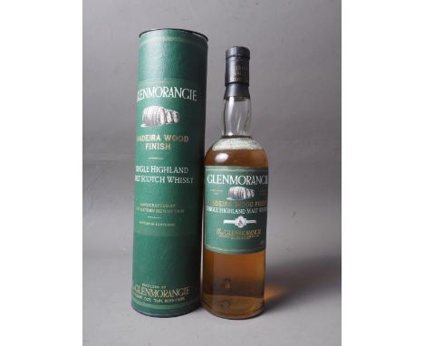 Glenmorangie Madeira Wood finish single Highland malt Scotch whisky, 70cl, presentation cardboard tube