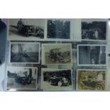 Morris 1930s - 1950s. An album of mostly postcard size images, some larger promotional