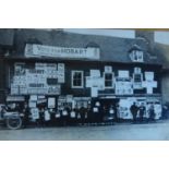 Domestic and Street Scene Postcards. A large box with both early monochrome scenes and later
