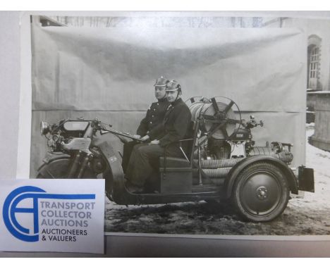 Military - Ambulances - Steam Wagons - Tanks. An album of monochrome postcards, many photographs, various sizes, end prints, 