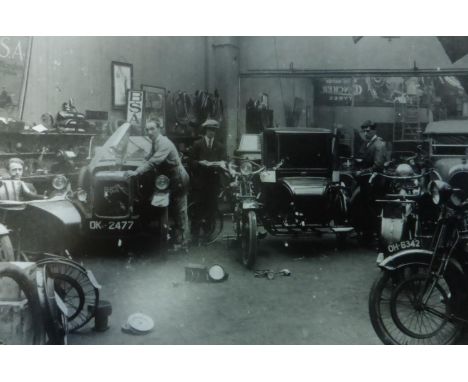 Various Motor Cars. An album of motor car makers beginning with 'A' to include; B.S.A., Benz, Bianchi, B.M.W., Bond, Brasier,