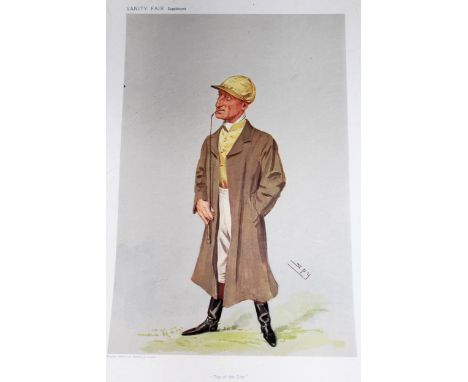 Large quantity of Vanity Fair spy prints including jockeys, sportsmen, politicians etc.About 80 prints altogether. A few with