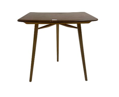 Lucian Ercolani for Ercol - Model 265 light elm and beech table extender / occasional tableNotes: designed to be used in conj