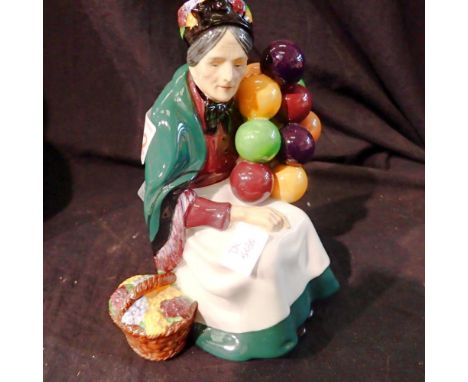 Royal Doulton figurine, The Old Balloon Seller, HN1315. UK P&amp;P Group 2 (£20+VAT for the first lot and £4+VAT for subseque