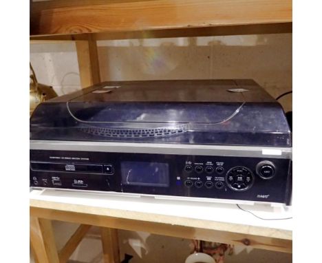 Lauson turntable to CD/USB/SD. All electrical items in this lot have been PAT tested for safety and have passed. This does no