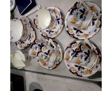 Seventeen piece tea service by Bognor. Not available for in-house P&amp;P 