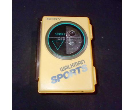Sony Walkman Sports cassette player, #WM35. UK P&amp;P Group 1 (£16+VAT for the first lot and £2+VAT for subsequent lots)