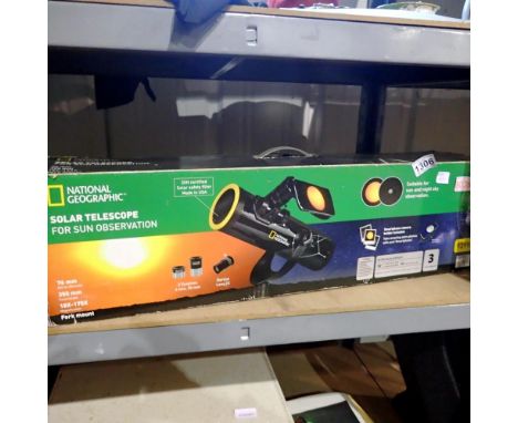National geographic solar telescope. Not available for in-house P&amp;P 