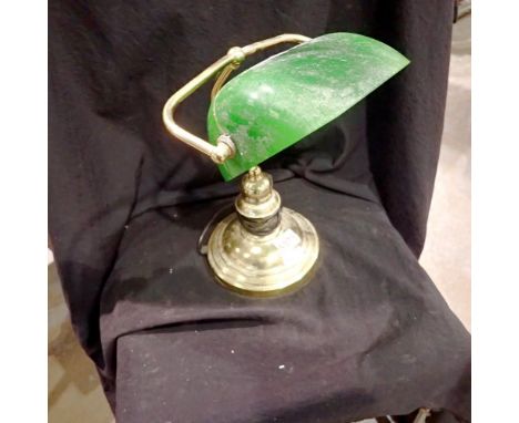Bankers lamp. All electrical items in this lot have been PAT tested for safety and have passed. This does not confirm that th
