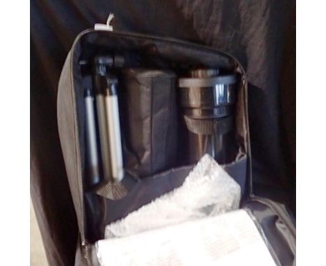Celestron astronomy telescope and spotting scope in bag. Not available for in-house P&amp;P 